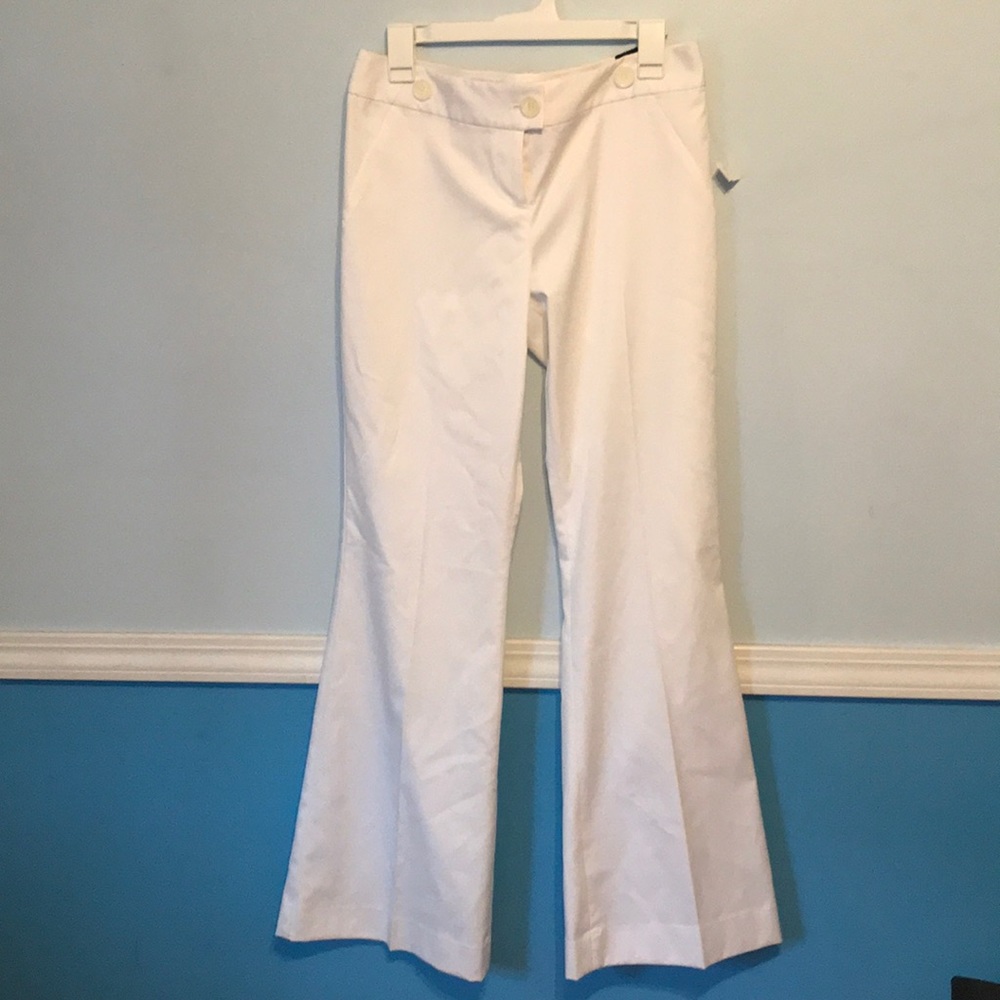The limited Cassidy fit white trousers